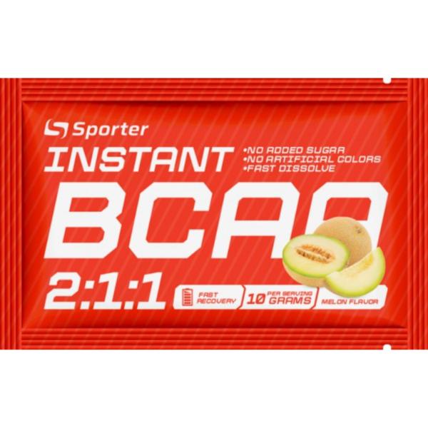 Аминокислота BCAA для спорта Sporter Instant ВСАА 2:1:1 10 г Melon (000023780) Аминокислота BCAA для спорта Sporter Instant ВСАА 2:1:1 10 г Melon (000023780)