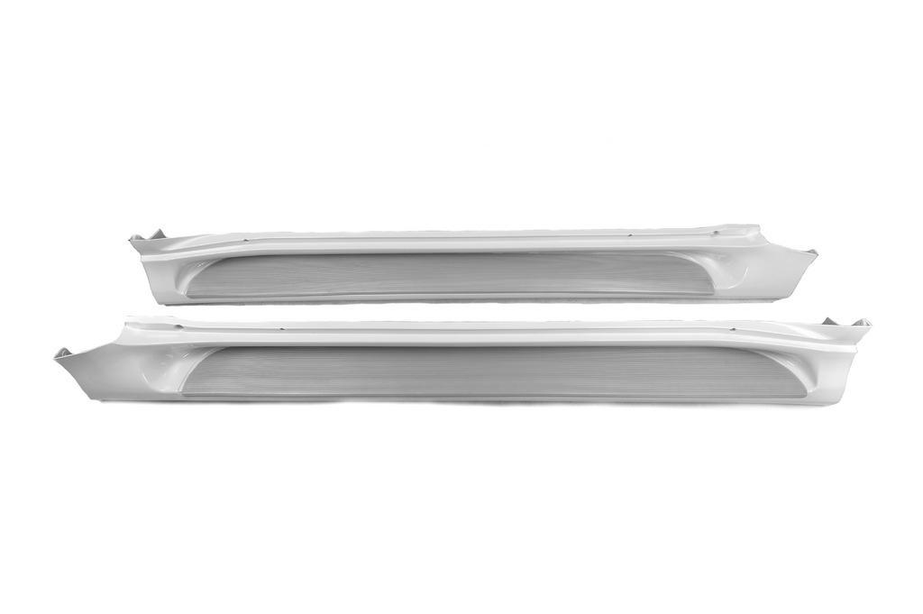 Пороги боковые 1234 Upgrade GX-style для Toyota Land Cruiser Prado 150 abs-пластик 2 шт. (126903)