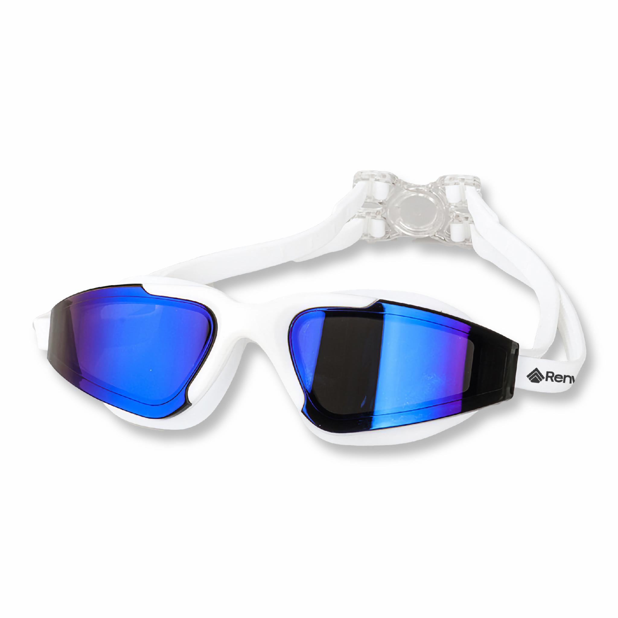 Очки для плавания Renvo Anda Pro Anti-fog OSFM Белый/Синий (2SG510-0304)