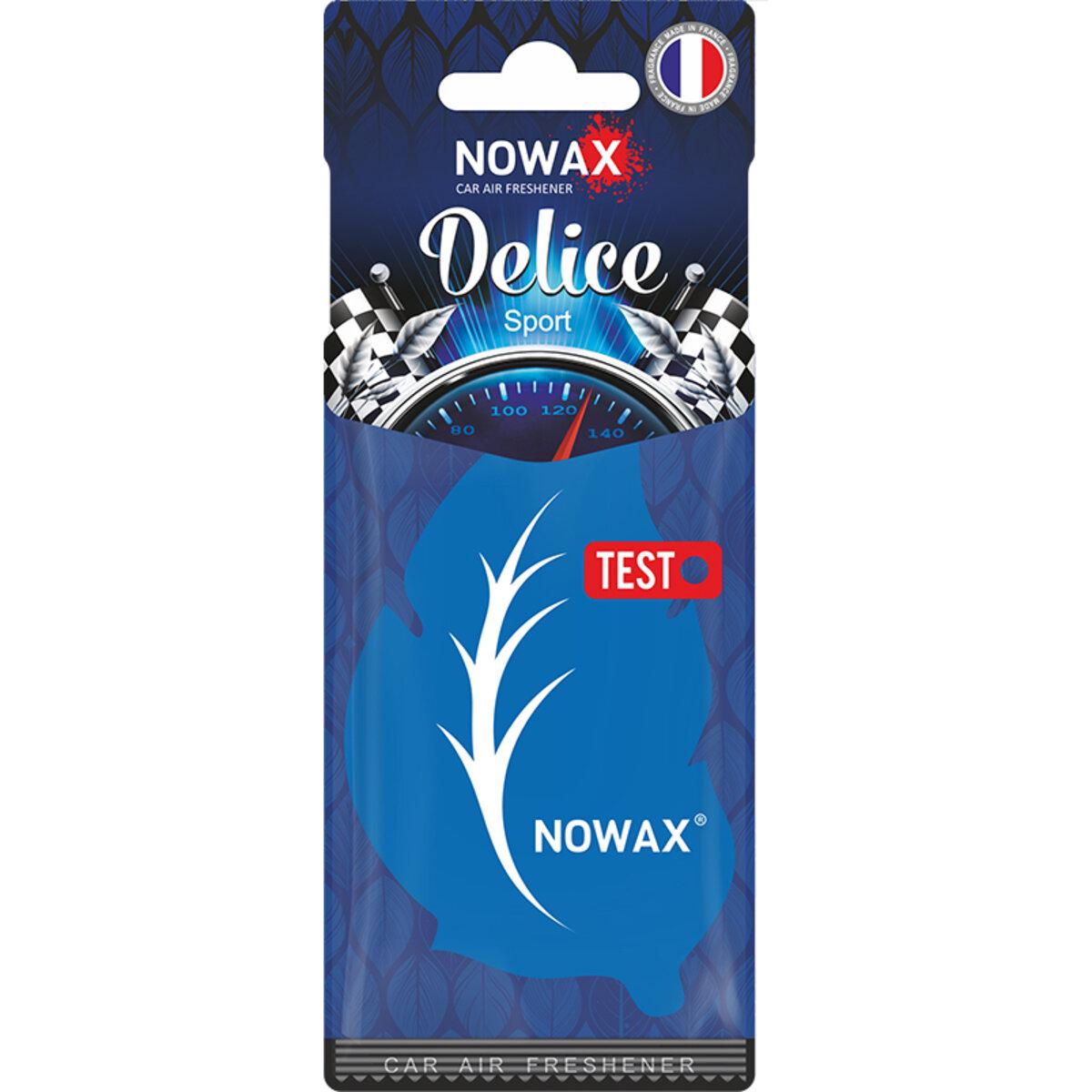 Ароматизатор повітря целюлозний Nowax серія Delice Sport (2395)