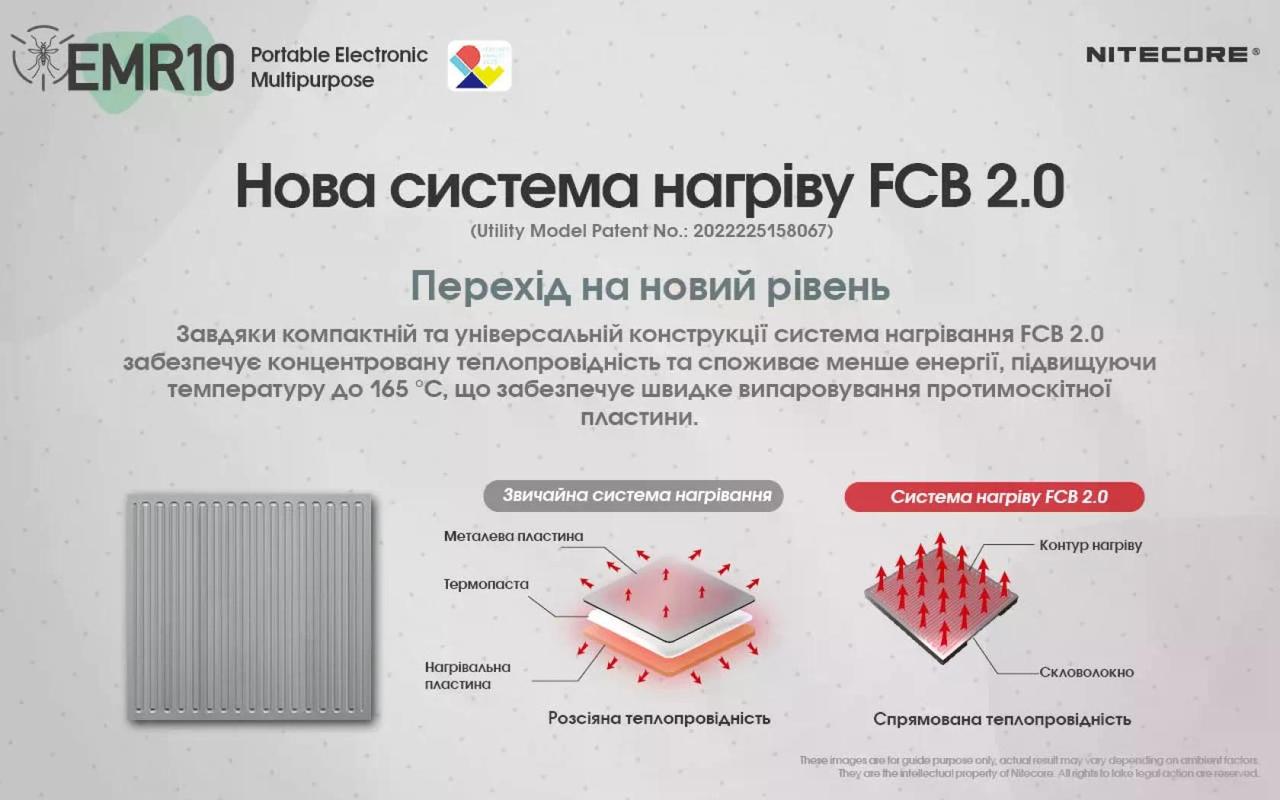 Фумігатор бездротовий Nitecore EMR10 Set з акумуляторами Power Bank (2687394355) - фото 6 Фумігатор бездротовий Nitecore EMR10 Set з акумуляторами Power Bank (2687394355) - фото 6
