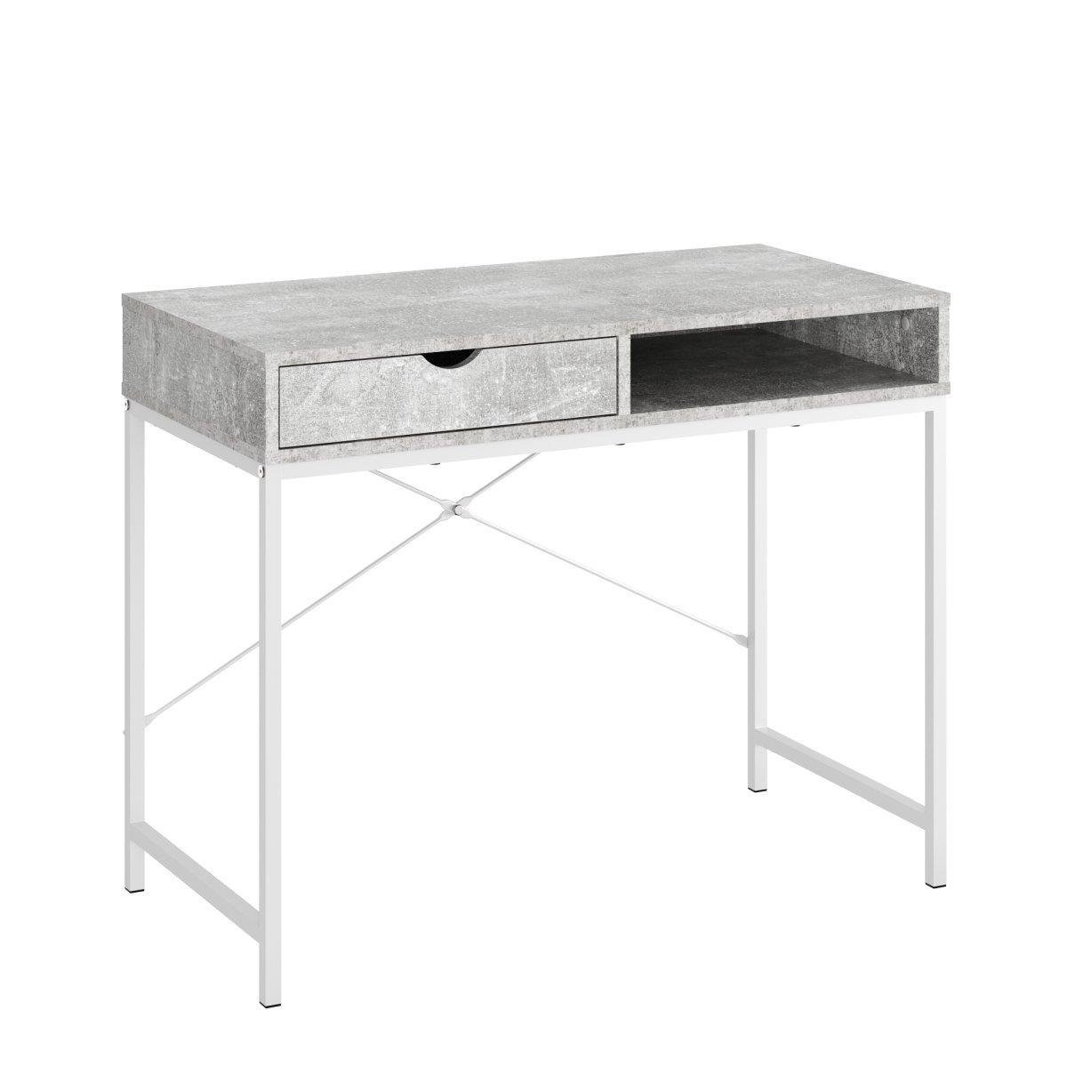 Письмовий стіл Компаніт Лофт-10 95х48х76,3 см Ательє світлий (24845009) - фото 1