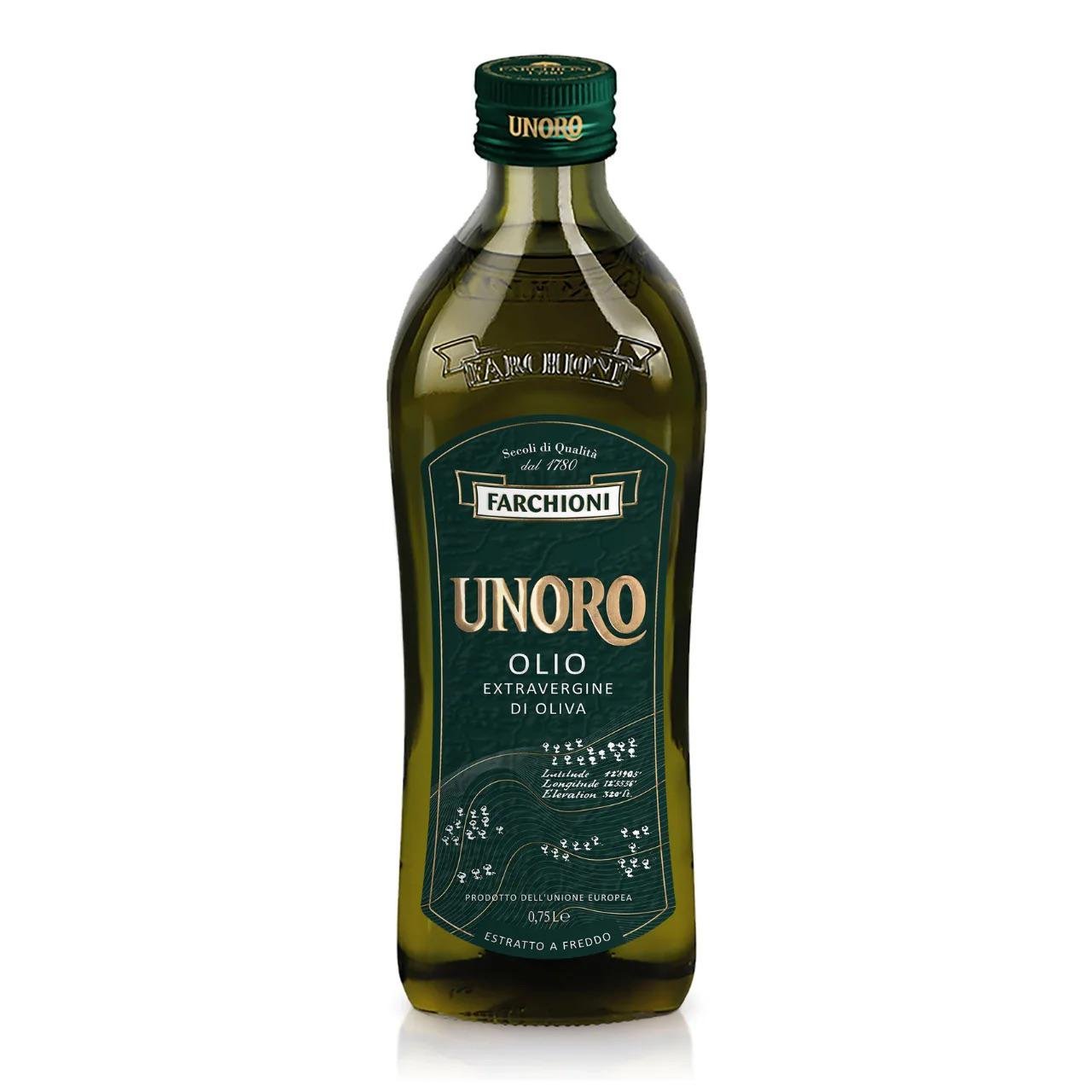 Масло оливковое Farchioni Unoro Extra Vergine 750 мл