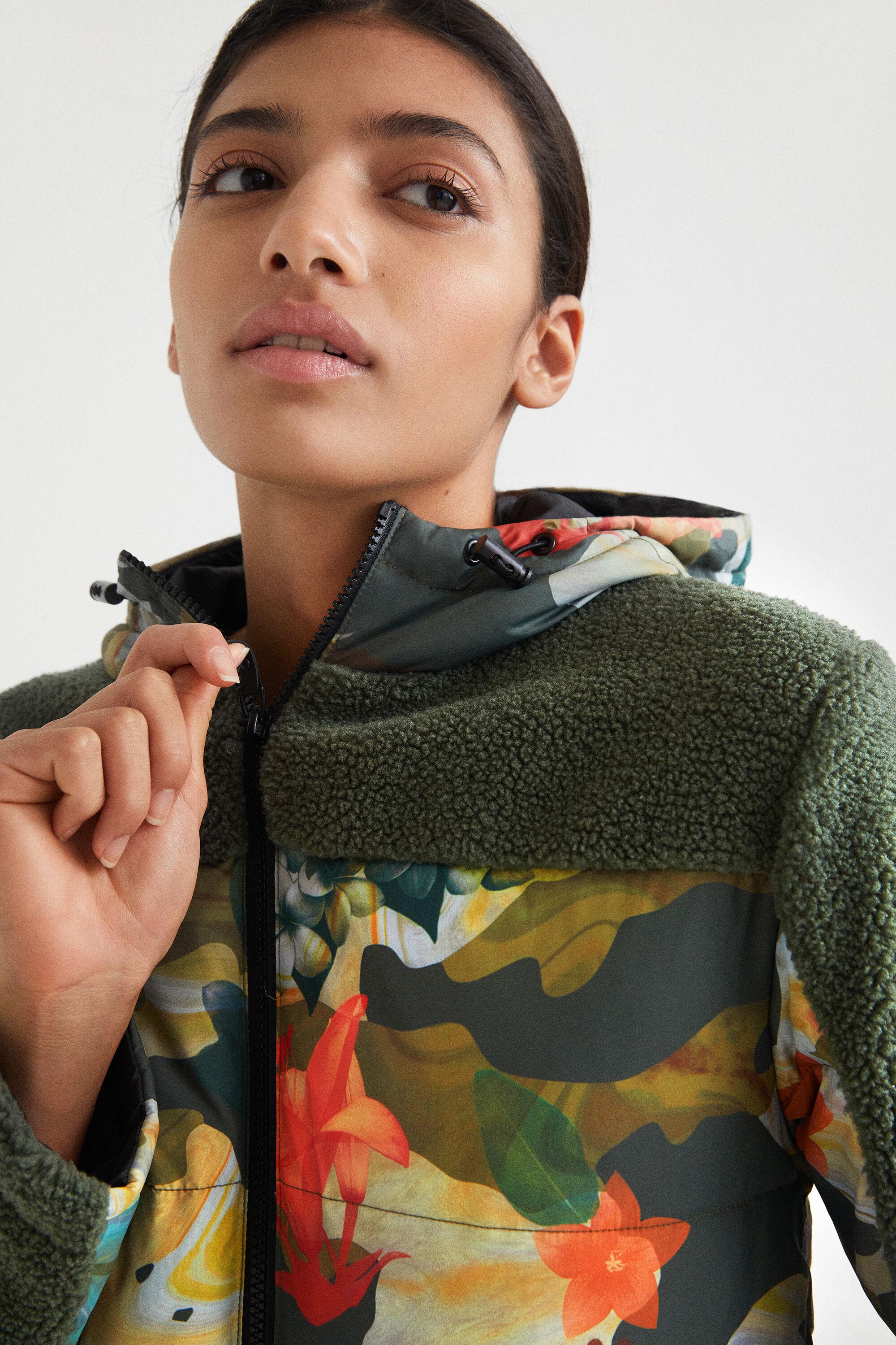 Куртка женская Desigual 21wweway S Хаки - фото 6