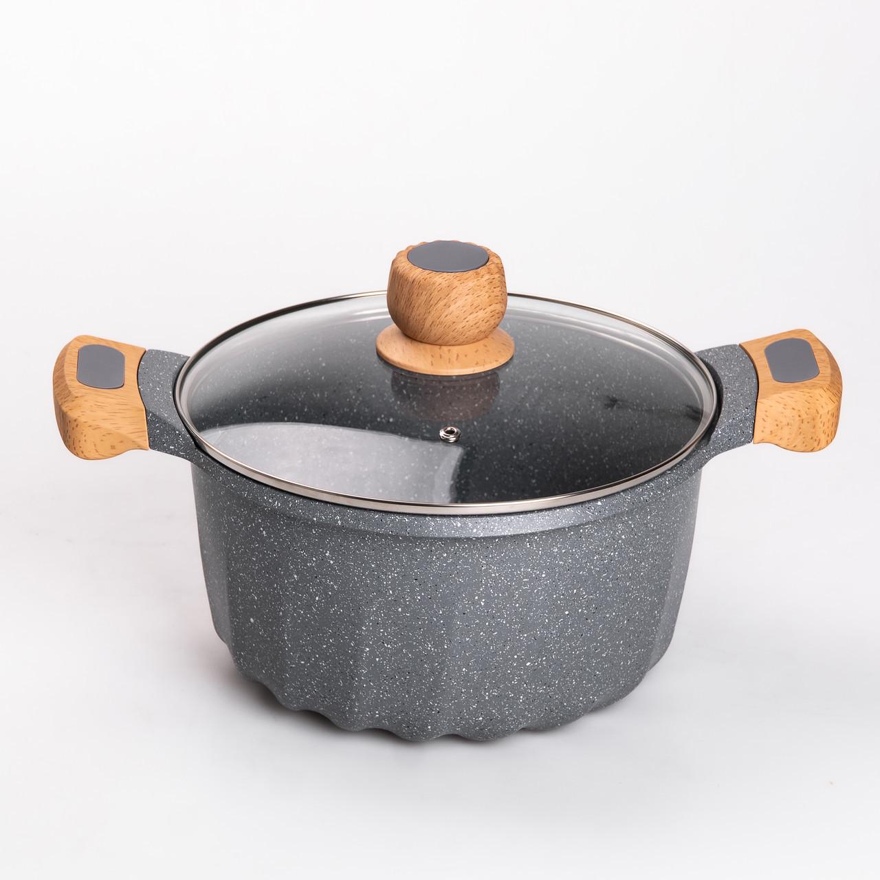 Набор посуды MGC кастрюли 3 шт./лопатка/половник Серый - фото 4 Набор посуды MGC кастрюли 3 шт./лопатка/половник Серый - фото 4