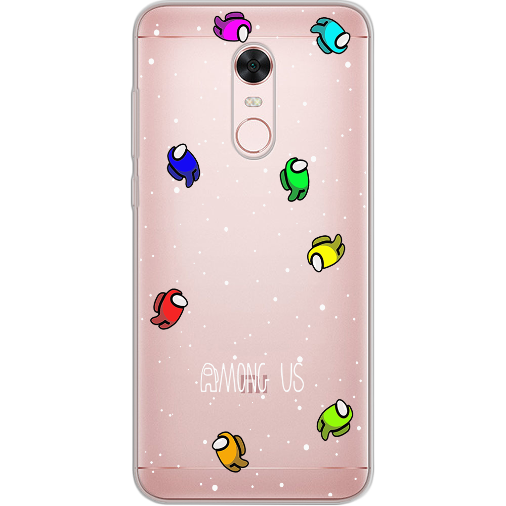 Чохол BoxFace Xiaomi Redmi 5 Plus Among Us Invisible Прозорий силікон (32522-bk76-32522)