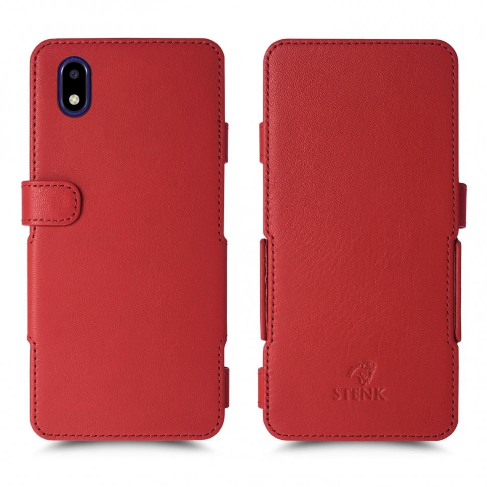 Чехол книжка Stenk Prime для ZTE Blade A3 (2020) Красный (66648)