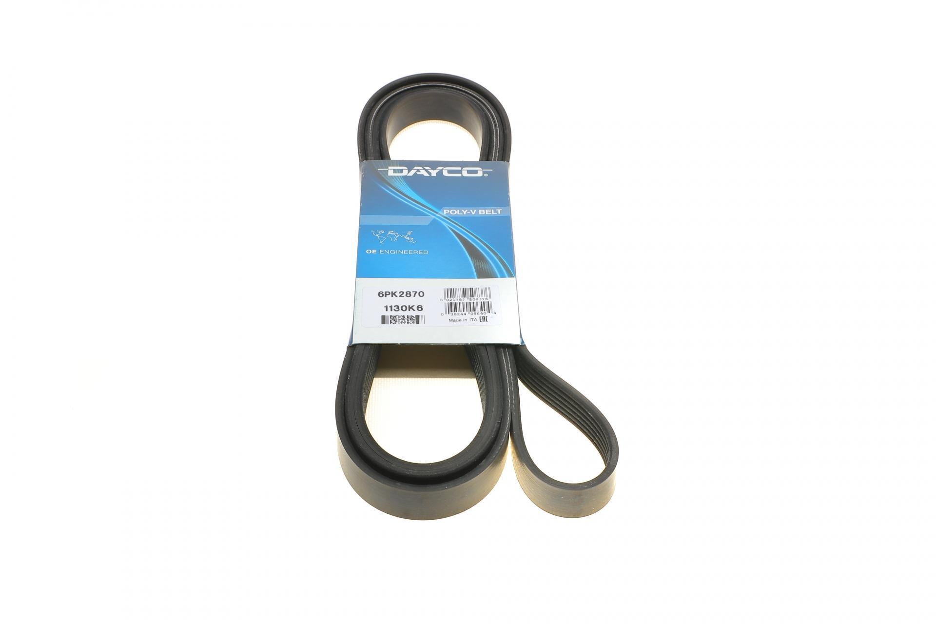 Ремень генератора DAYCO Jeep Cherokee/Liberty 2.5/2.8 CRD 01- (6PK2870)
