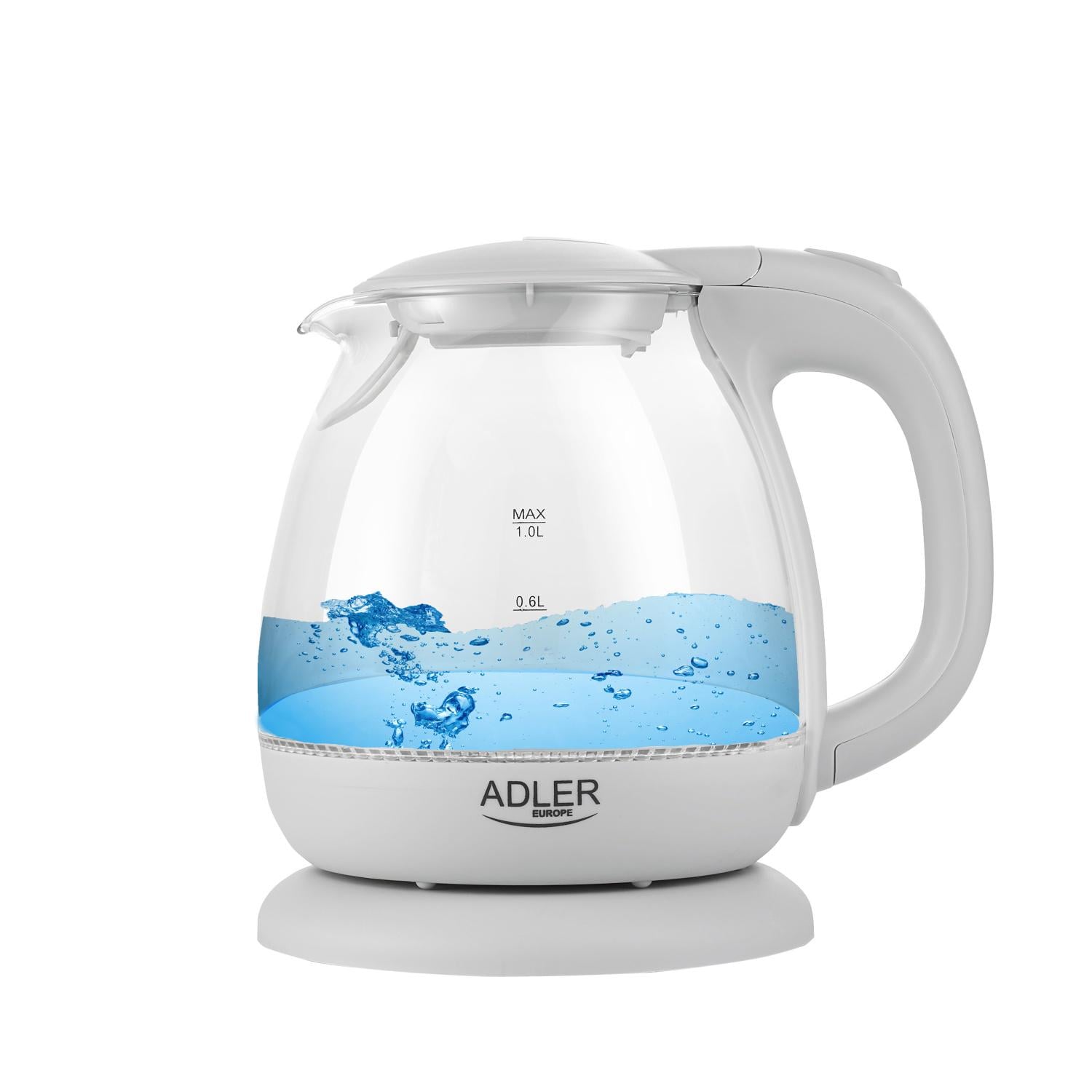 Электрочайник Adler AD 1283 1 л 1100 Вт Grey