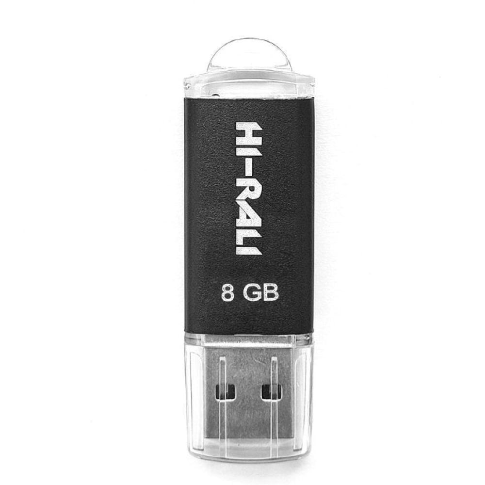 Флеш-память USB Hi-Rali Rocket 8 Гб Черный (3008473603)