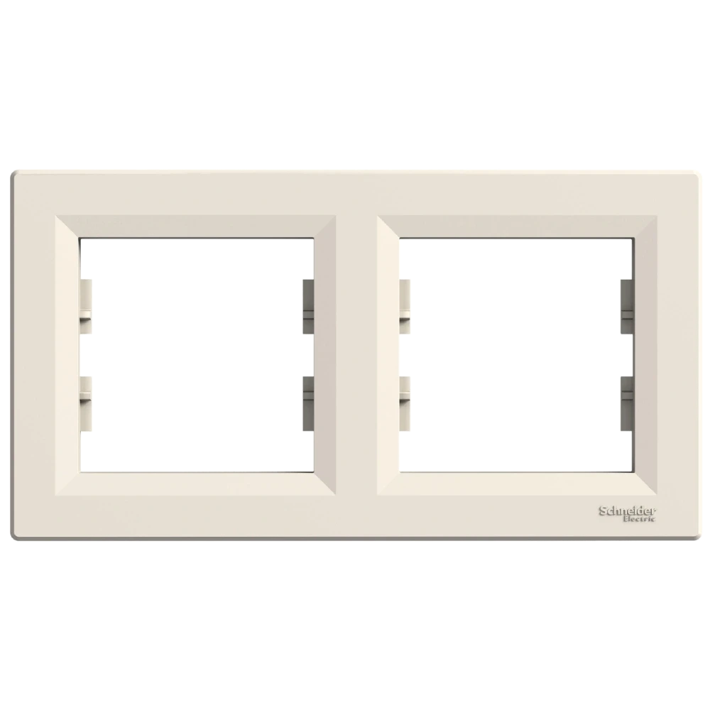 Рамка двомісна горизонтальна Schneider Electric Asfora EPH5800223 (2983439602)