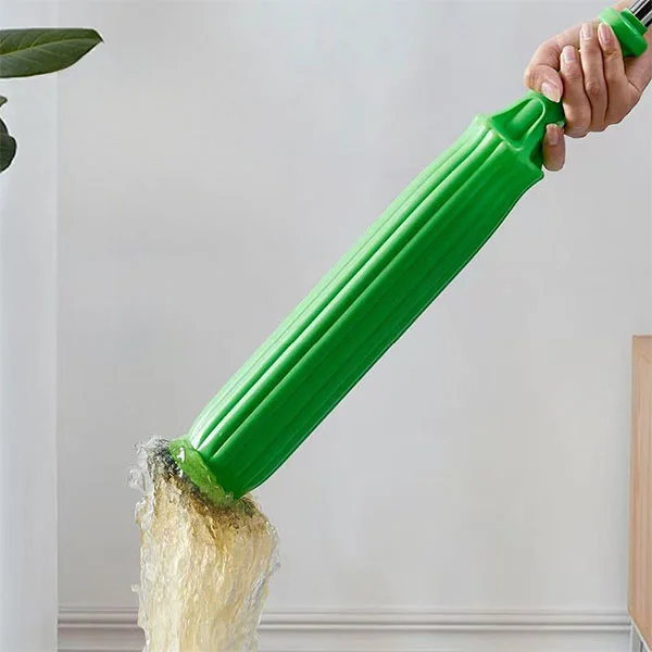 Швабра с двумя насадками/отжимом и телескопическая рукоятка (Y02273) - фото 4 Швабра с двумя насадками/отжимом и телескопическая рукоятка (Y02273) - фото 4