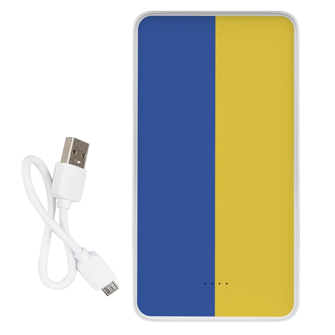 Повербанк с принтом Флаг 10000 mAh Повербанк с принтом Флаг 10000 mAh