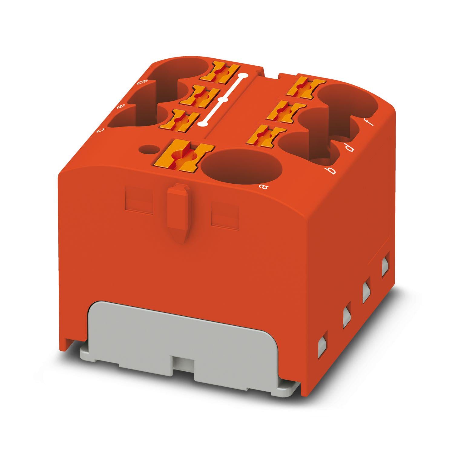 Распределительный блок Phoenix Contact PTFIX 10/6X4 RD 450В 32A Push-in Красный (3273860)