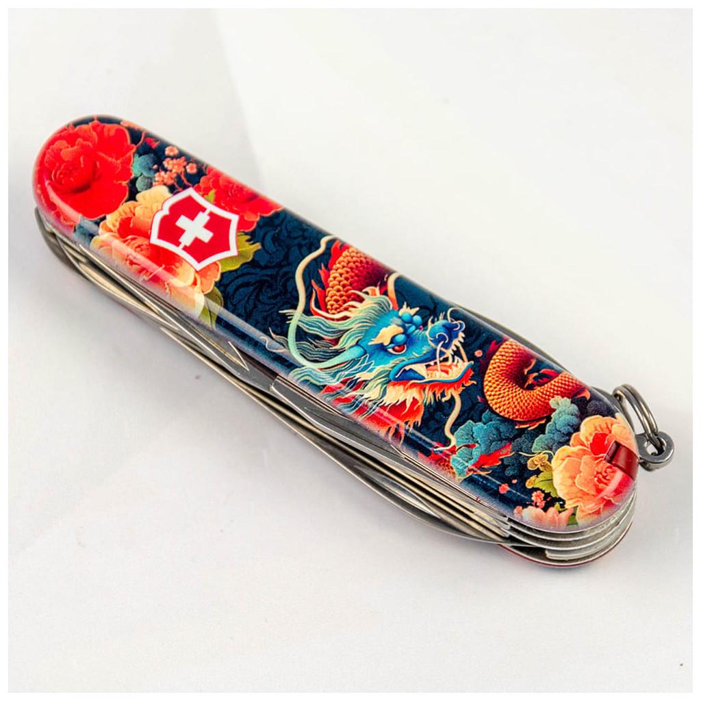 Туристический нож Victorinox Huntsman Zodiac Китайский дракон 91 мм (1.3713_Z3200p) Туристический нож Victorinox Huntsman Zodiac Китайский дракон 91 мм (1.3713_Z3200p)