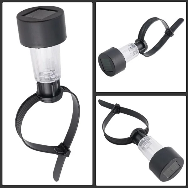 Набір світлодіодних ліхтарів автономне вуличне освітлення, що працює від сонячної енергії 6 шт. (C01419-1) - фото 3 Набір світлодіодних ліхтарів автономне вуличне освітлення, що працює від сонячної енергії 6 шт. (C01419-1) - фото 3