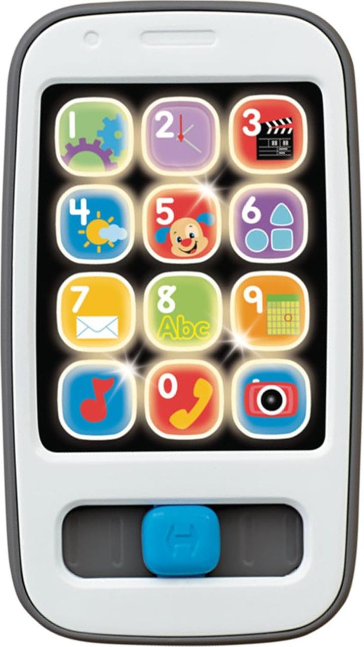 Смартфон Fisher-Price Laugh&Learn на английском Серый