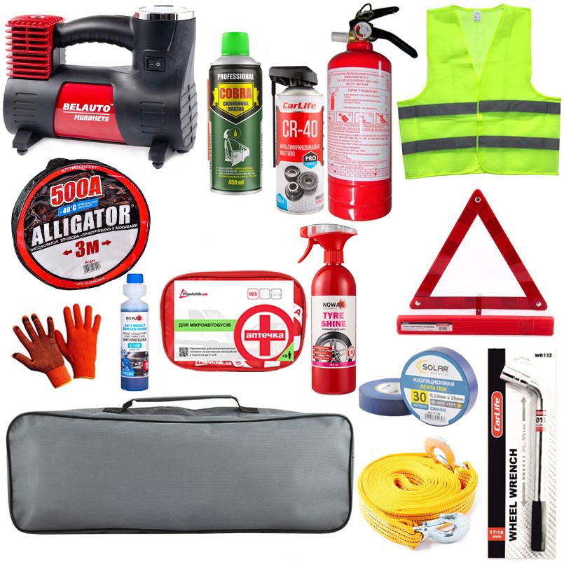 Набір автомобіліста для нового авто повний універсальний (na_48) Набір автомобіліста для нового авто повний універсальний (na_48)