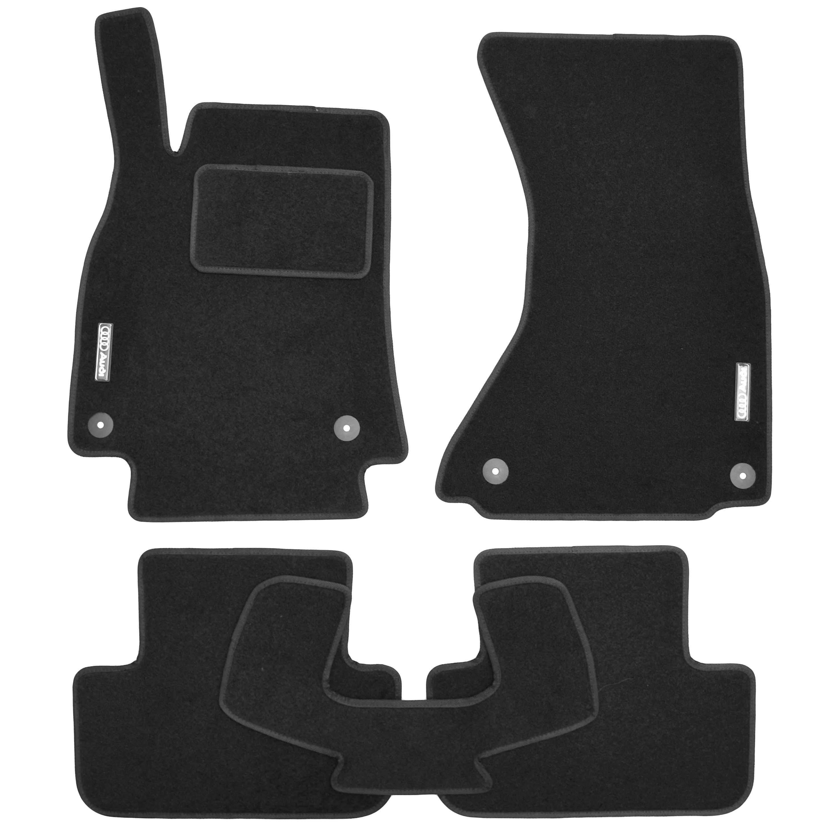 Коврики в салон для Audi A5 '07-16 Sportback текстильные Черный  (167910)