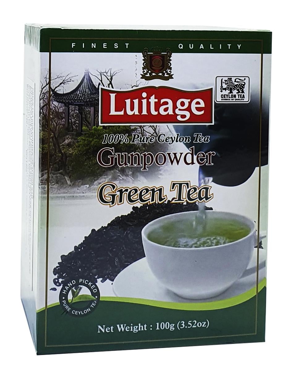 Чай зеленый Luitage Green Tea Gunpowder 100 г (53090) Чай зеленый Luitage Green Tea Gunpowder 100 г (53090)