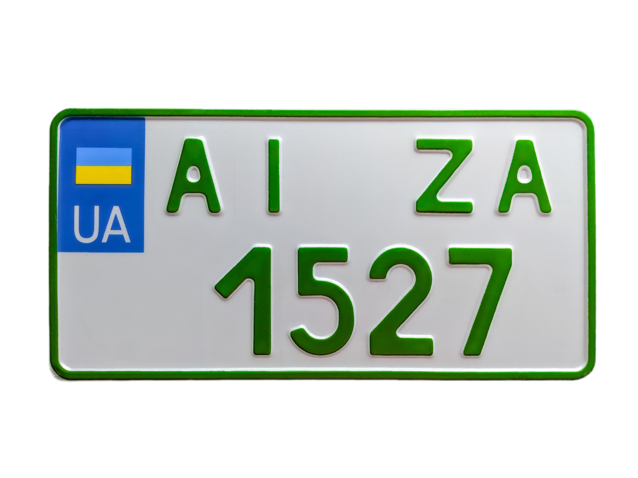 Номерной знак дубликат американских для электромобилей