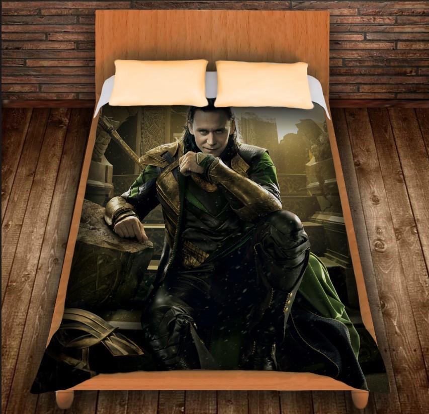 Плед с 3D принтом Локи 150x200 см (epi_0251)