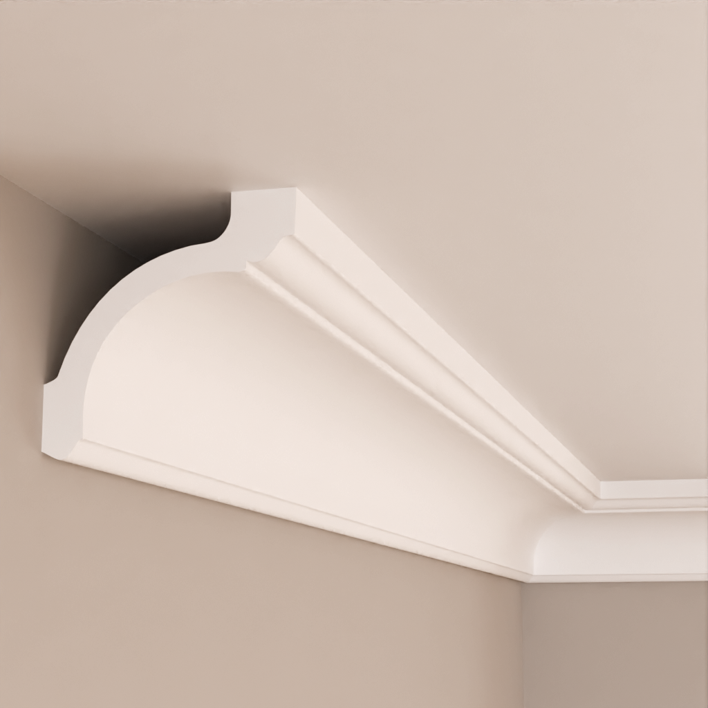 Карниз полиуретановый Gaudi Decor P 962 для LED освещения 87x87x2000 мм (25409203)