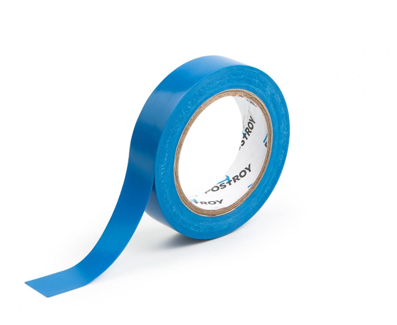 Стрічка ізоляційна Postroy Polax 30 м Blue (IT-30182)