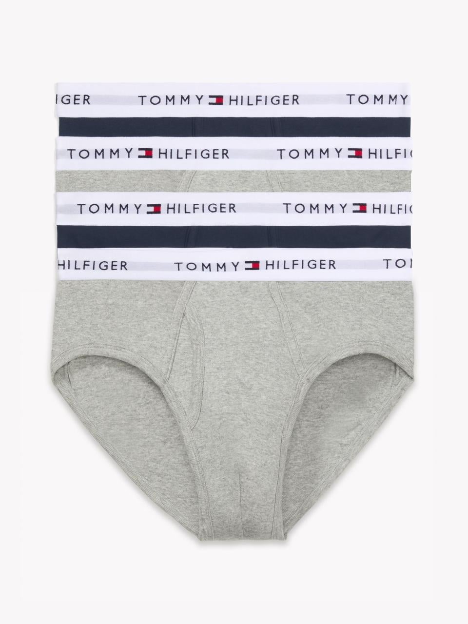 Набор мужских трусов брифов Tommy Hilfiger 4 шт. L Grey Multi (199243997622)