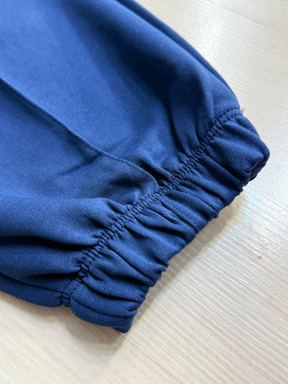 Костюм женский CAPPITONE 101212 футболка и брюки джоггеры со швом S Темно-синий (1689) - фото 8 Костюм женский CAPPITONE 101212 футболка и брюки джоггеры со швом S Темно-синий (1689) - фото 8