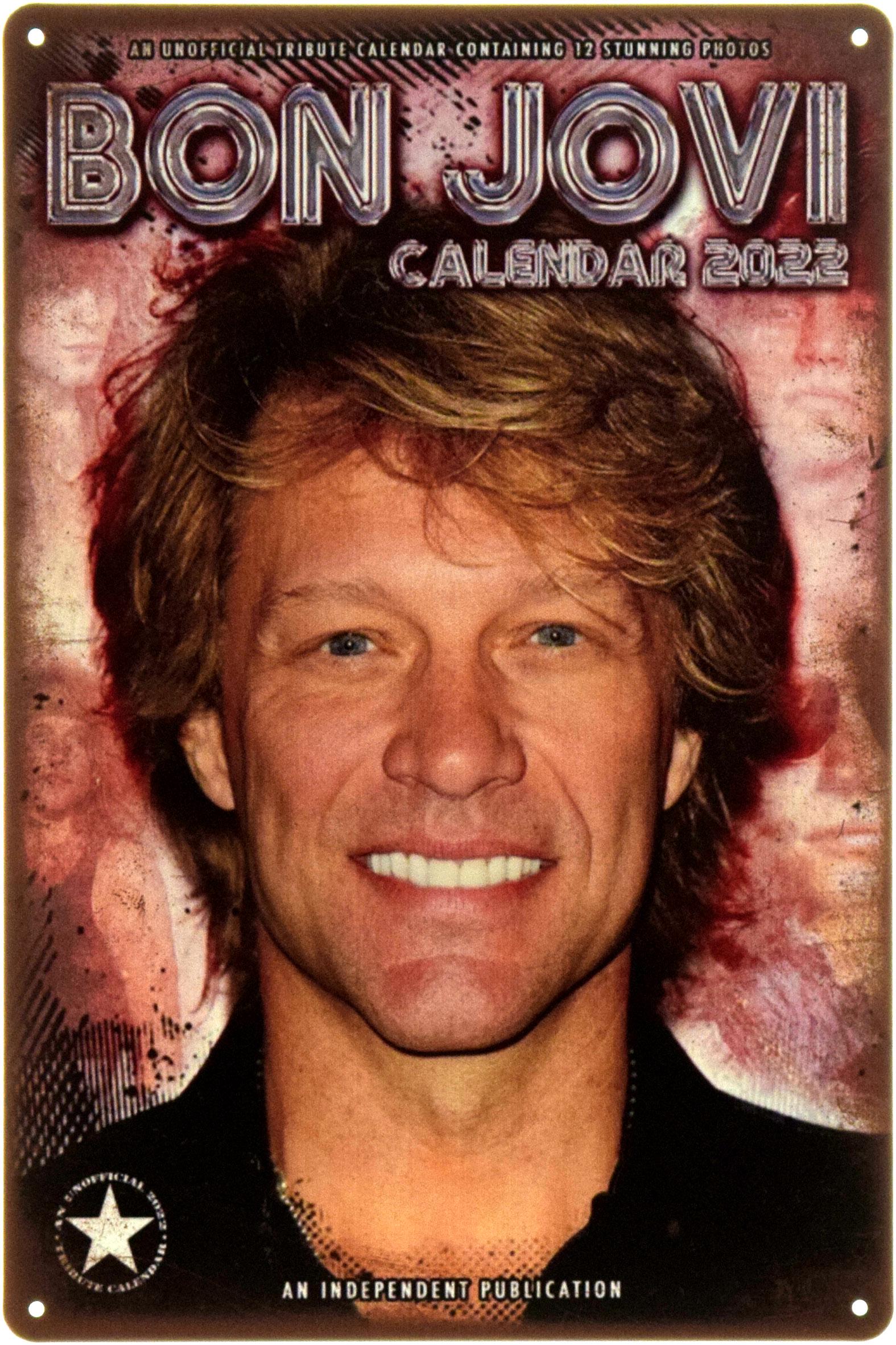 Табличка металлическая Bon Jovi 20x30 см (ms-104426)