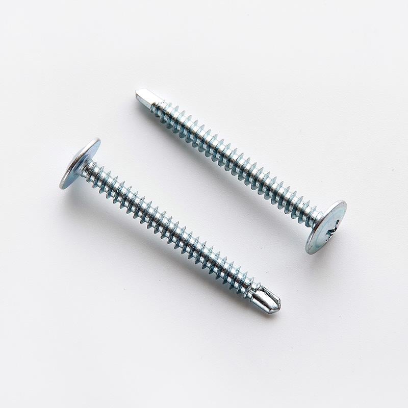 Саморез Apro с пресс-шайбой 4,2x14 со сверлом цинк белый 10000 шт. (10L4214-2T-C) - фото 2 Саморез Apro с пресс-шайбой 4,2x14 со сверлом цинк белый 10000 шт. (10L4214-2T-C) - фото 2