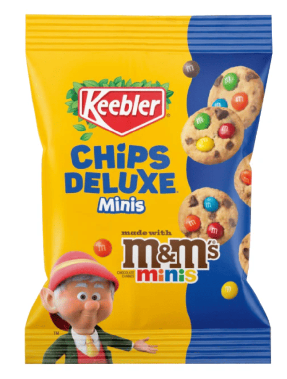 Печенье Keebler Chips Deluxe M&M's Minis Cookies 28 г (2915117240) Печенье Keebler Chips Deluxe M&M's Minis Cookies 28 г (2915117240)