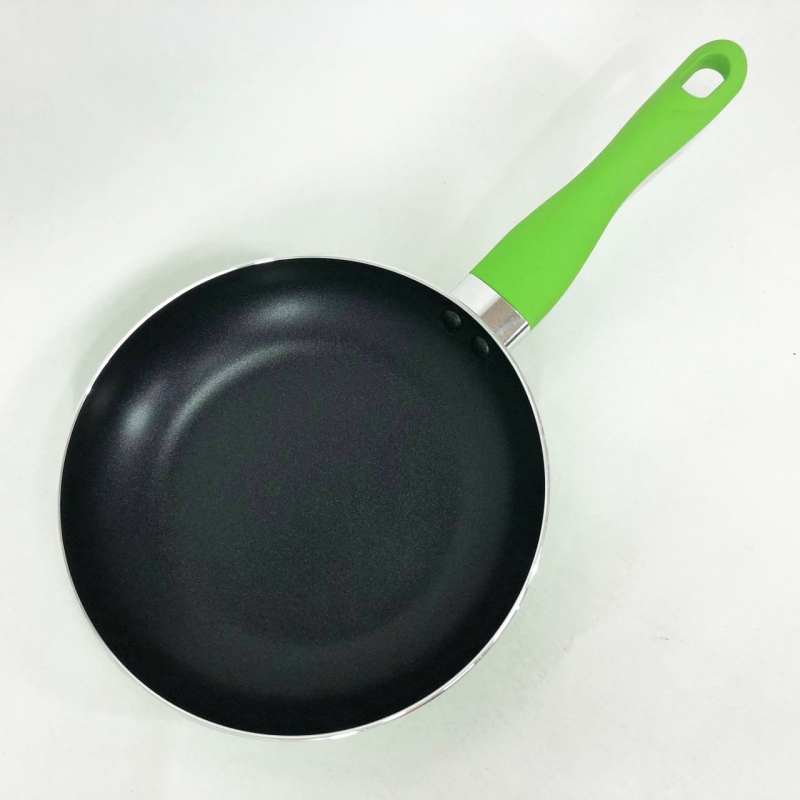 Сковорода Con Brio CB-2014 антипригарное покрытие Pfluon 20 см Green (tf5170) - фото 3 Сковорода Con Brio CB-2014 антипригарное покрытие Pfluon 20 см Green (tf5170) - фото 3