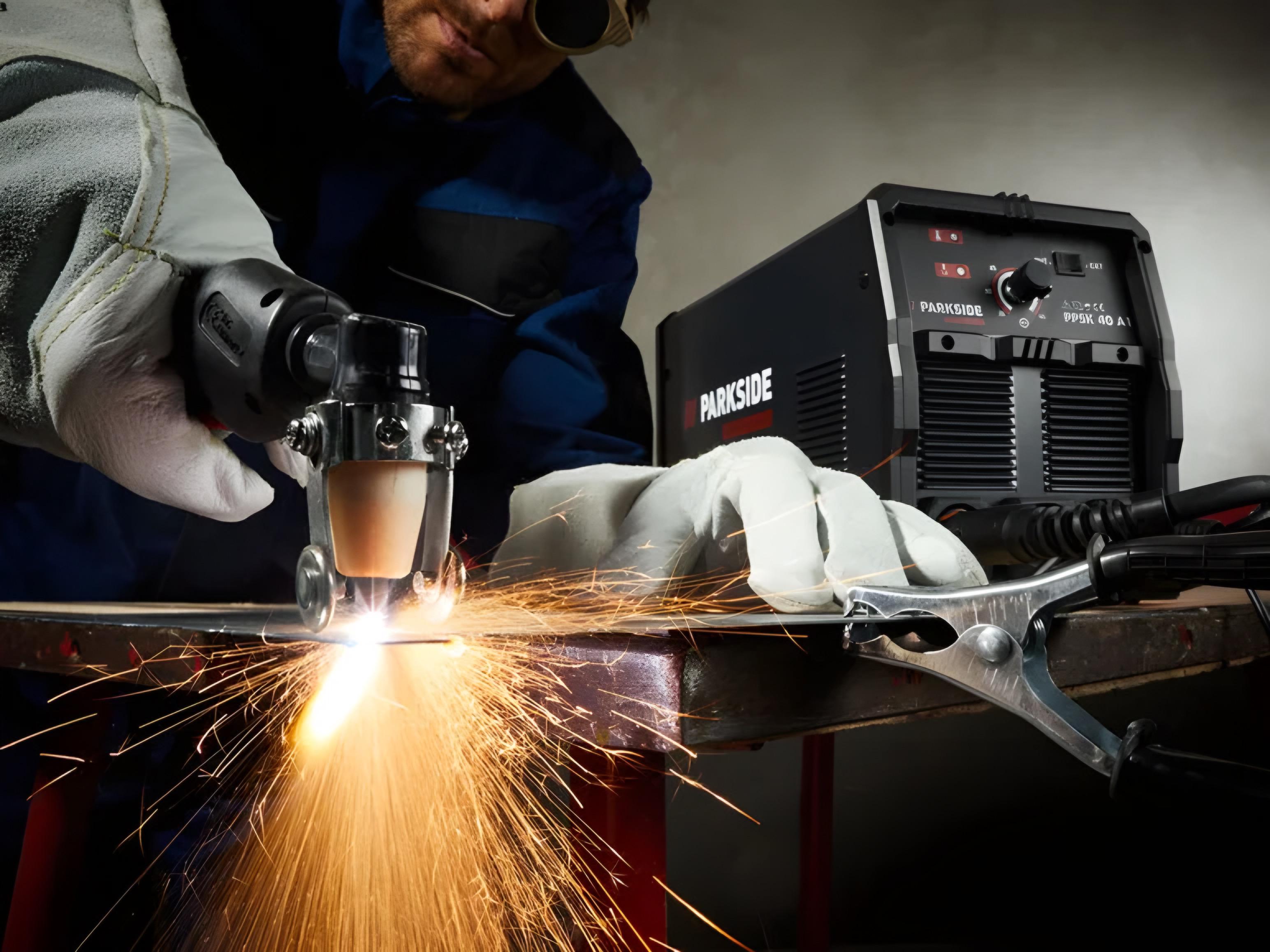 Плазморез Parkside Performance со встроенным компрессором PPSK 40 A1 (G30055) - фото 4 Плазморез Parkside Performance со встроенным компрессором PPSK 40 A1 (G30055) - фото 4