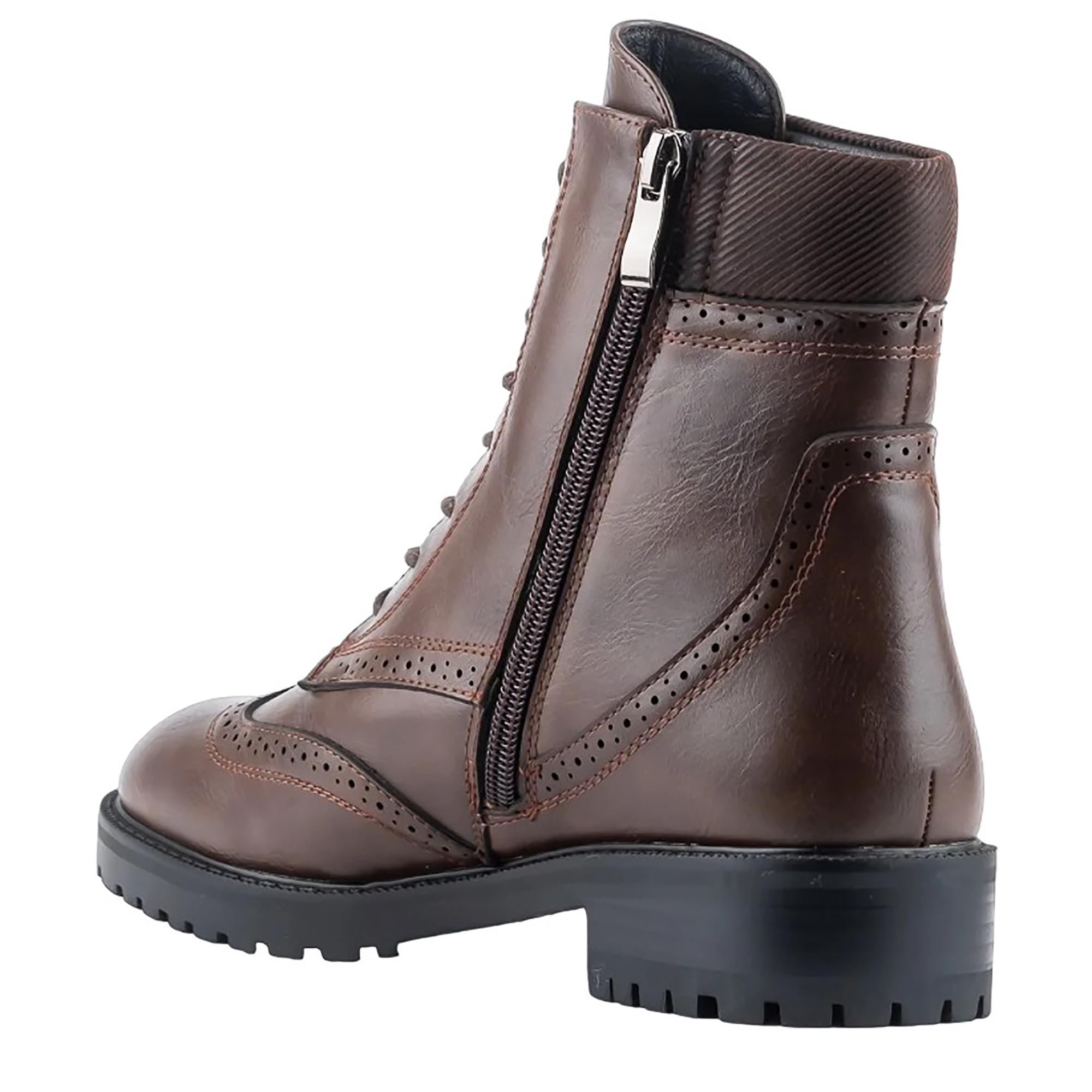 Ботинки женские зимние Polaris р. 40 Коричневый (010025-40) - фото 3 Ботинки женские зимние Polaris р. 40 Коричневый (010025-40) - фото 3