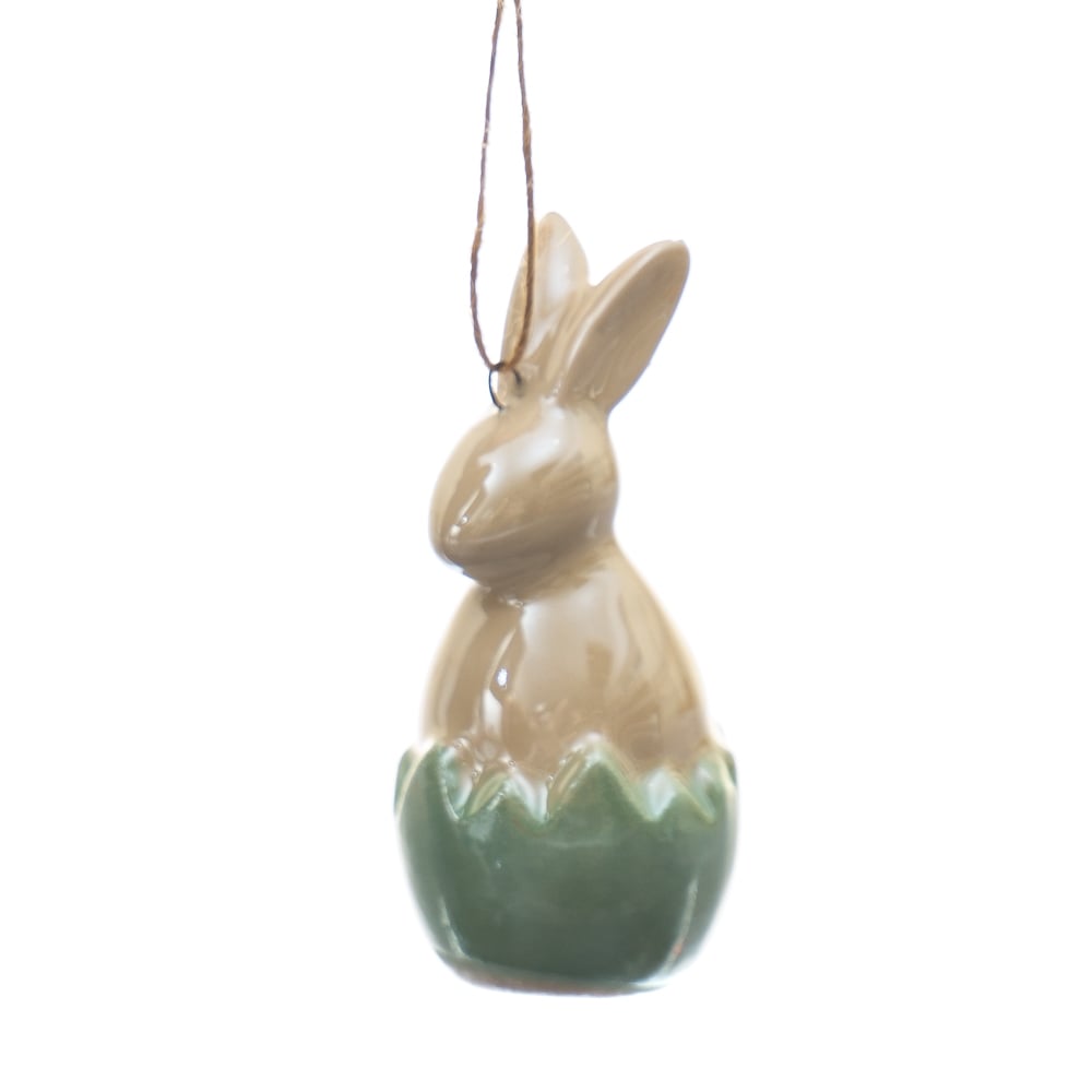 Подвески Elisey Пасхальный кролик 12 шт. (4000-013/GREEN)