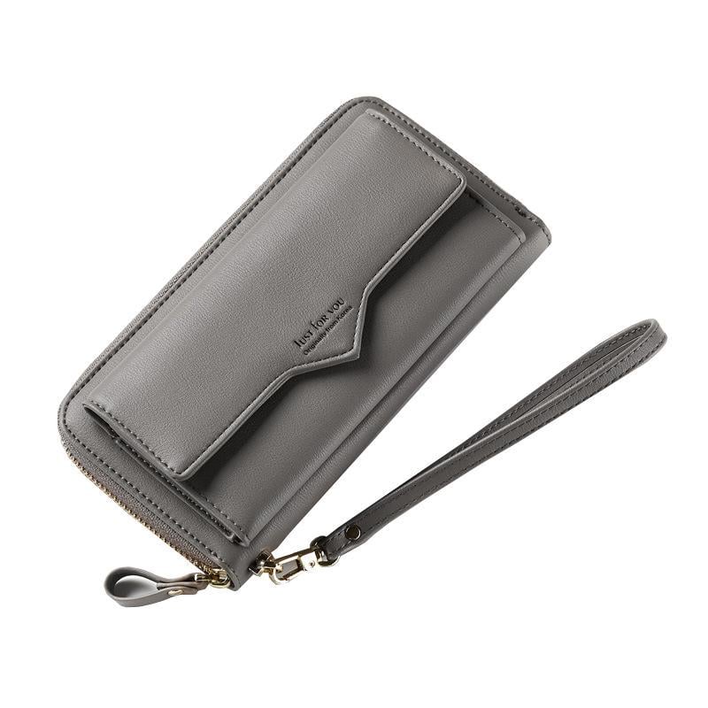 Женский кошелек Amelie Серый (4010)