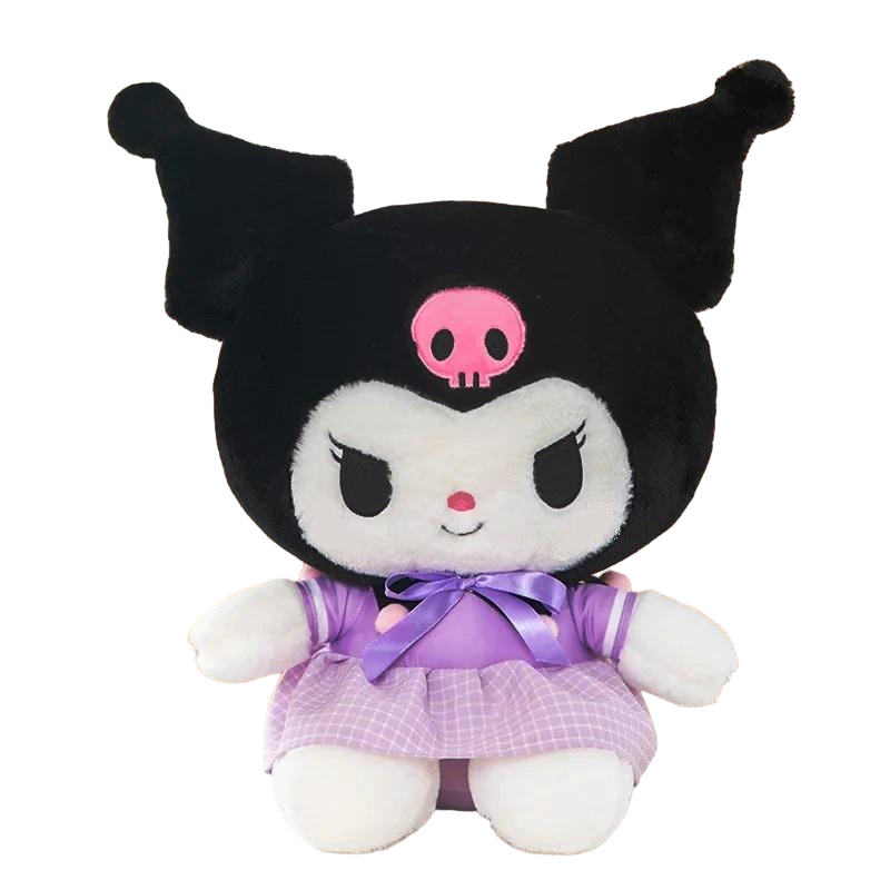 Мягкая игрушка плюшевая Masyasha Kuromi Pullip Melody K70-2 70 см Черно-сереневый (14491876) - фото 1