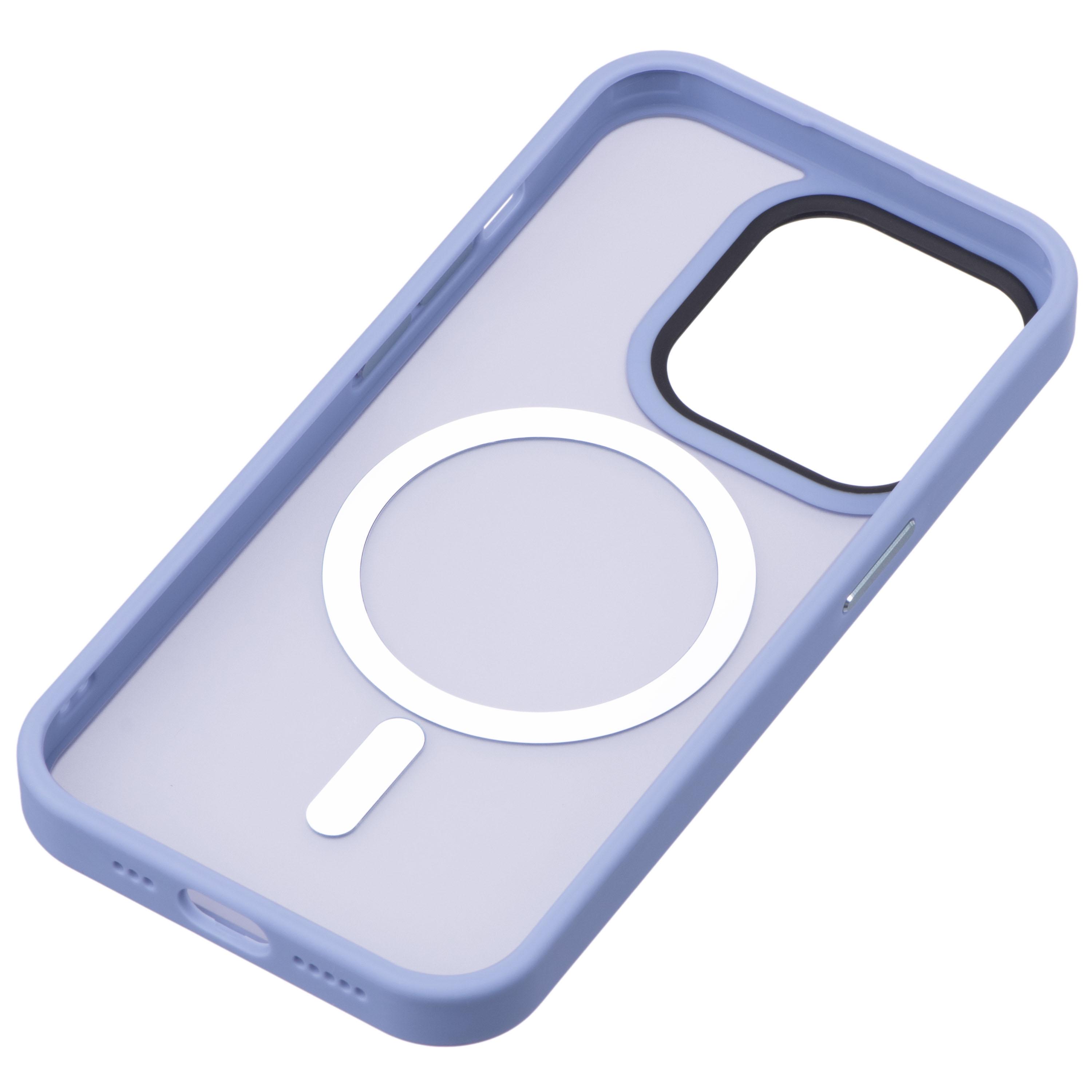 Чохол 2E Basic для Apple iPhone 15 Ultra, Soft Touch MagSafe Cover, Light Blue (ERC-2E-IPH-15U-OCLS-LB) - фото 3