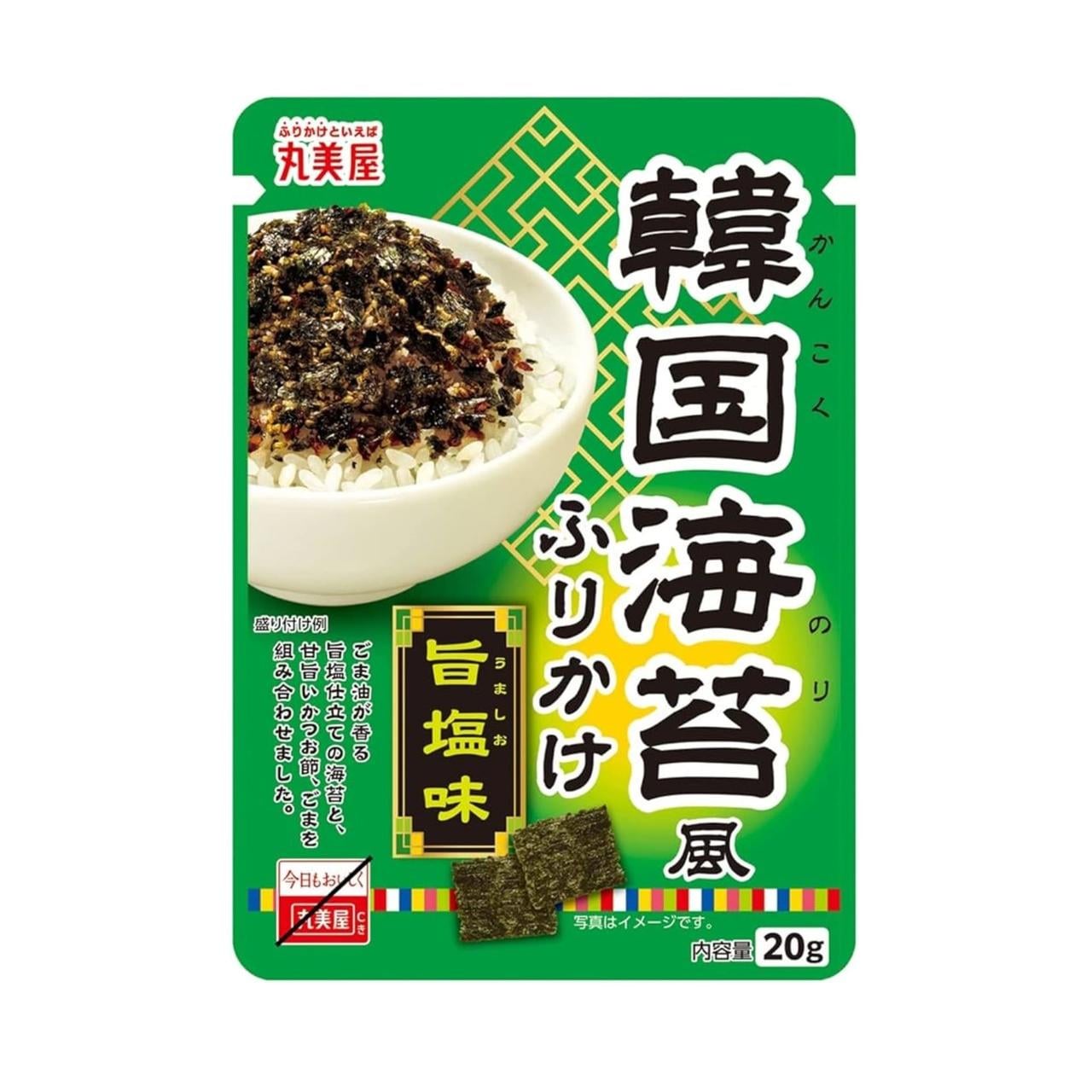 Фурікаке MARUMIYA Korean Seaweed-Style з солоними водоростями кунжутом та боніто 18 г