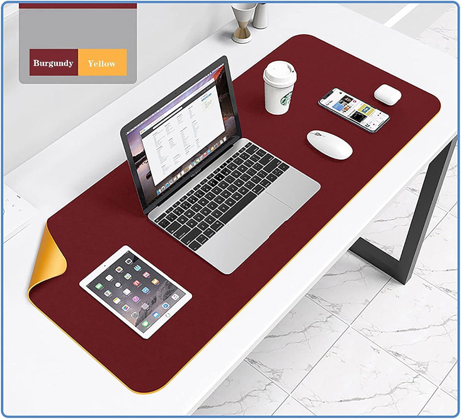 Ігрова поверхня Desk Mat Ultra Slim 900x400x1,8 мм Burgundy/Orange - фото 6 Ігрова поверхня Desk Mat Ultra Slim 900x400x1,8 мм Burgundy/Orange - фото 6