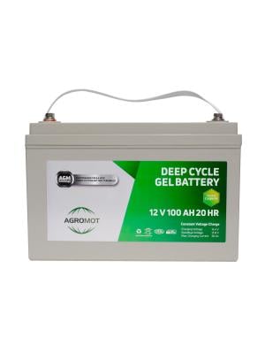 Акумулятор гелевий Agromot 12 V 100 Ah Gelled Electrolite GEL 1800 циклів - фото 2 Акумулятор гелевий Agromot 12 V 100 Ah Gelled Electrolite GEL 1800 циклів - фото 2