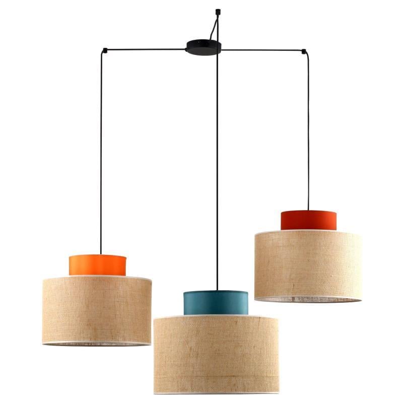 Люстра TK Lighting 1543 Duo Juta MIX BIG 3 (15427571)