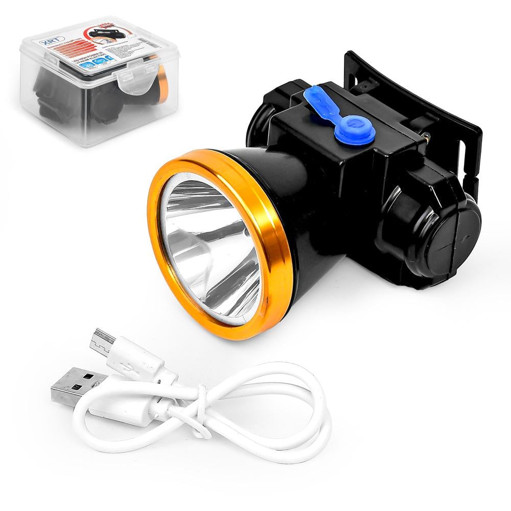 Фонарик налобный B27538 LED 500 mA 30W 7,2x7,5 см Черный Фонарик налобный B27538 LED 500 mA 30W 7,2x7,5 см Черный