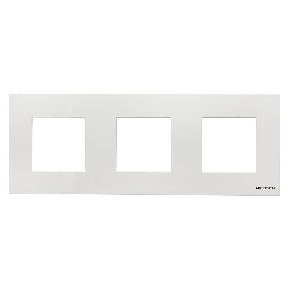 Рамка ABB Zenit 3-а Білий (2CLA227300N1101)