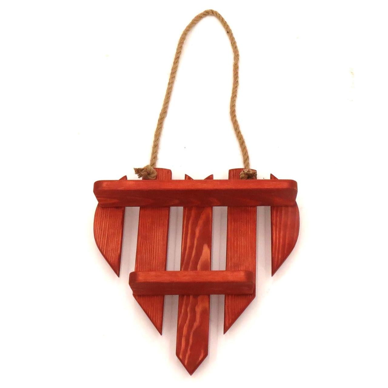 Полка настенная из дерева Намасте Корал (НСП-006414)