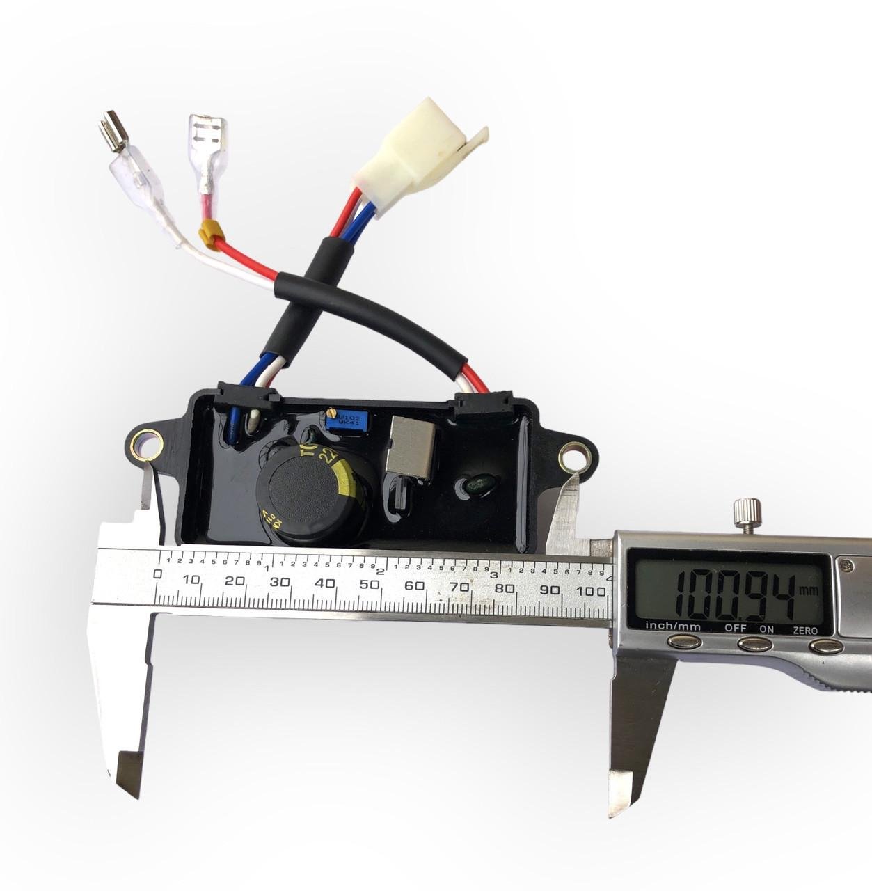 Регулятор напруги АВР PREMIUM AVR шоколадка прямокутний для генератора 2 кВт-3 кВт 220мкф 250V - фото 6