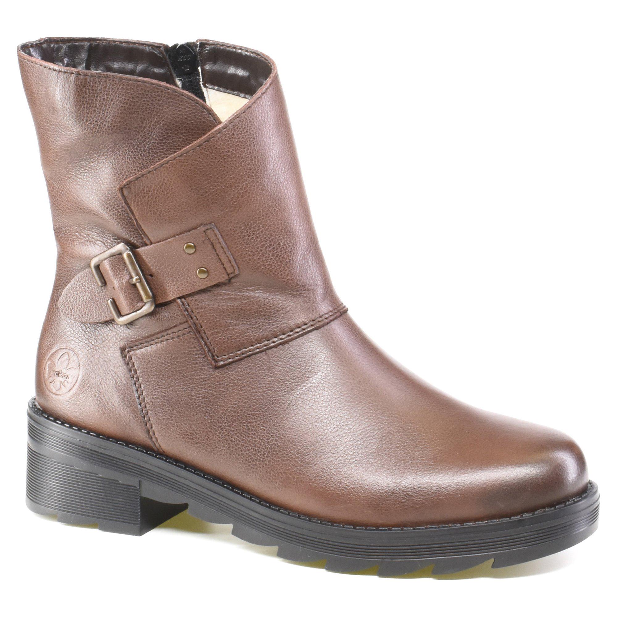 Ботинки зимние женские Rieker р. 37 Коричневый (013136-37)