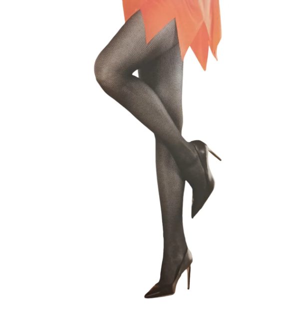 Колготки сетка на Хэллоуин 30 den L Черный (28740365)